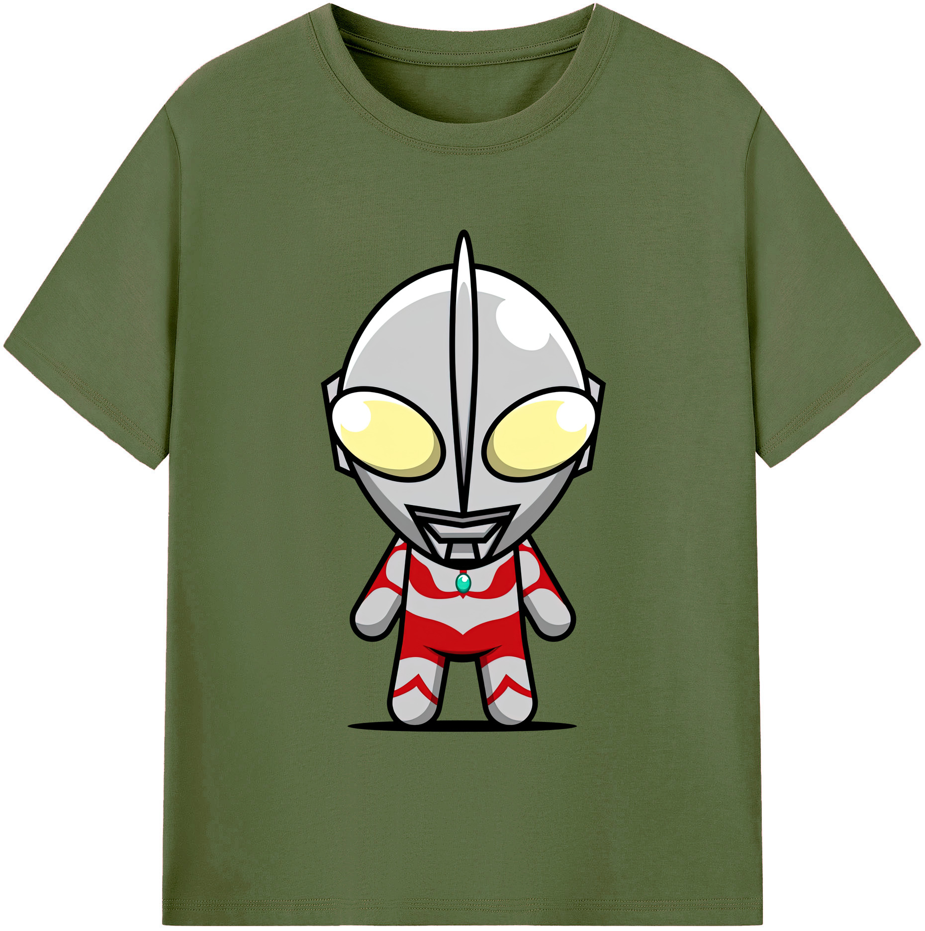 （画像用） ウルトラマン Ultraman 綿100％半袖Tシャツ（フロントプリント）